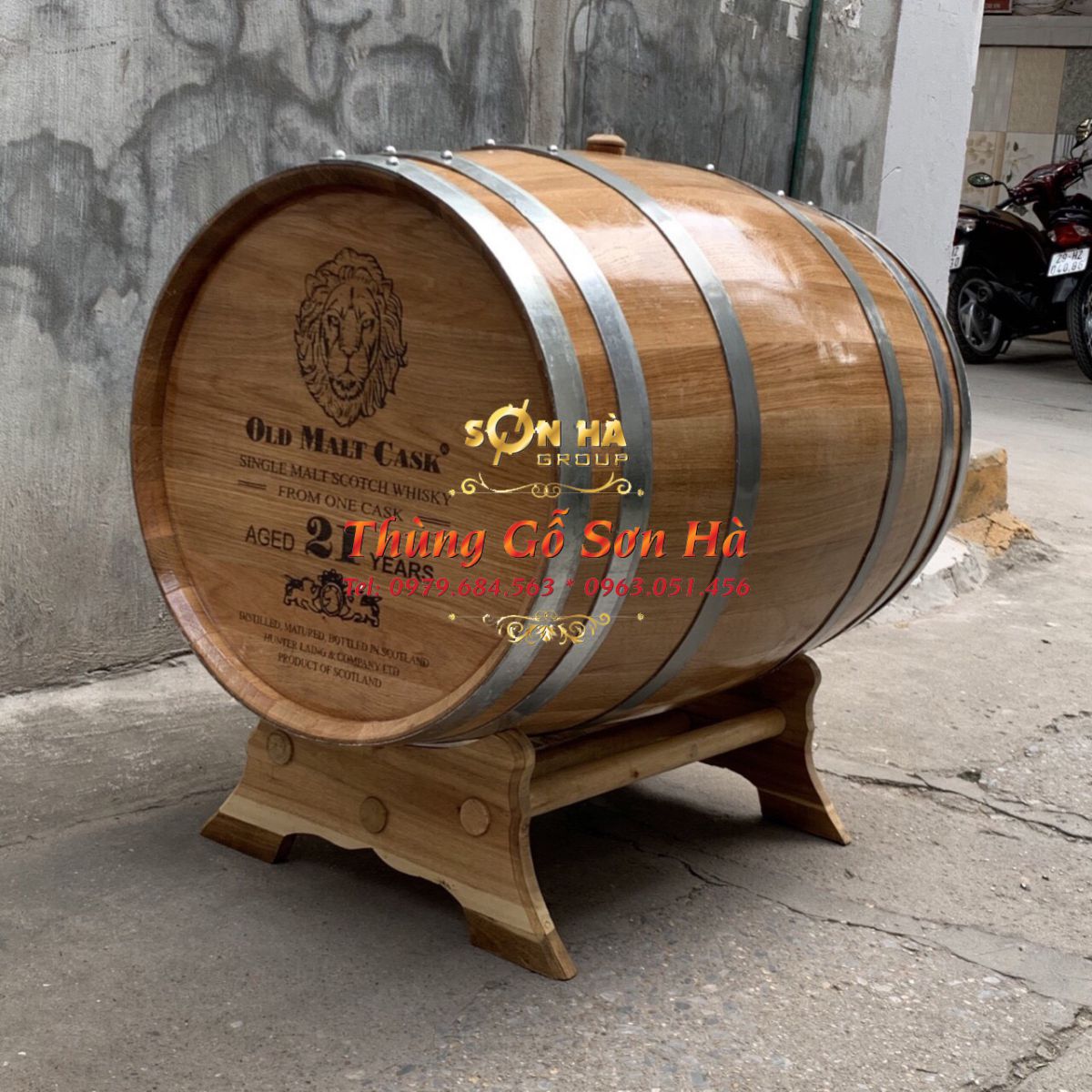 Cách ủ rượu gỗ sồi