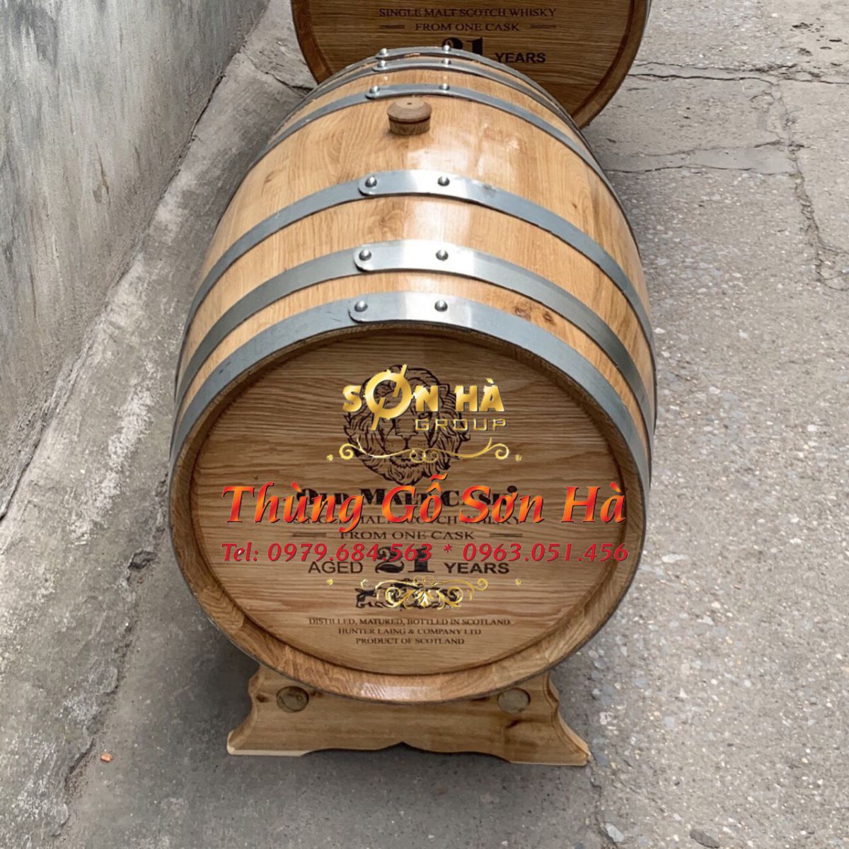 Quy trình sản xuất thùng ủ rượu gỗ Sồi