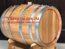 BÁN THÙNG GỖ SỒI CŨ