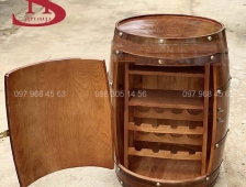 Bán thùng rượu gỗ trang trí tại Hà Nội
