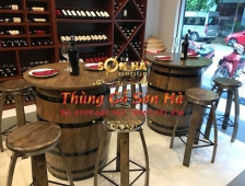 Bật  mí các phong cách trang trí bằng thùng gỗ  độc đáo 