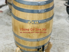 Bình gỗ sồi ngâm rượu tại Hà Nội