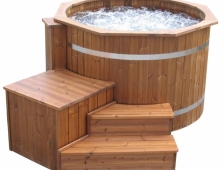 Bồn tắm gỗ Bình Dương - điểm nhấn hoàn hảo cho các dịch vụ spa làm đẹp