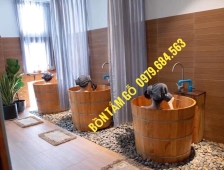 bồn tắm gỗ tốt nhất cho spa hiện nay
