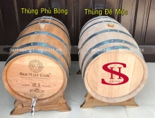 Chất lượng đỉnh cao của thùng gỗ sồi nhập khẩu
