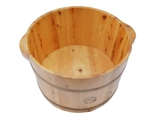 Chậu Gỗ Mít Ngâm Chân Gỗ Thông