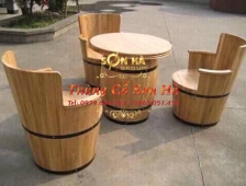 Làm Bàn Trang Trí Đa Dụng Từ Thùng Gỗ Sồi 55x80cm
