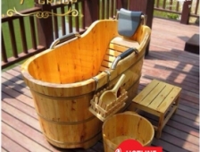 Mách bạn địa chỉ mua bồn tắm gỗ giá rẻ ở Hà Nội