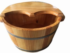 Mua bồn ngâm chân bằng gỗ có nắp đậy