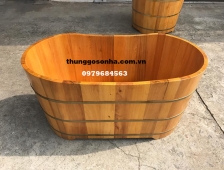 Mua bồn tắm gỗ đẹp- rẻ- chất lượng, đến ngay Thùng gỗ Sơn Hà