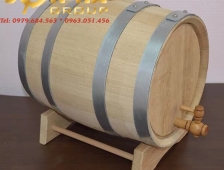Mua thùng gỗ sồi nhập khẩu 50L uy tín tại Hà Nội