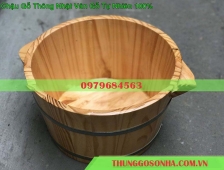Sử dụng chậu gỗ ngâm chân - Xu hướng chăm sóc sức khỏe mới