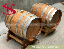 Thùng gỗ sồi đựng rượu vang chất lượng - Sơn Hà Group