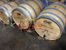 Thùng Gỗ Sơn Hà báo giá Thùng Rượu Gỗ Sồi 100L