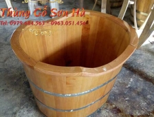 Tìm hiểu về bồn tắm gỗ sồi bo viền