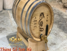 Vì Sao Bom Rượu Gỗ Sồi 50l Khắc Mặt Thùng Bán Chạy Nhất Hiện Nay?