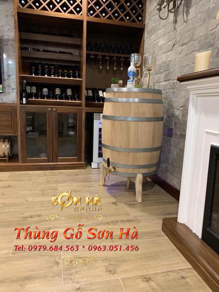 Thùng rượu gỗ sồi Quảng Ninh 