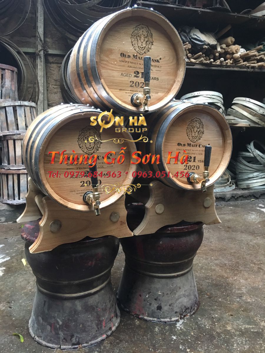 Chọn Thùng gỗ Sơn Hà là địa chỉ mua thùng gỗ sồi 30 lít