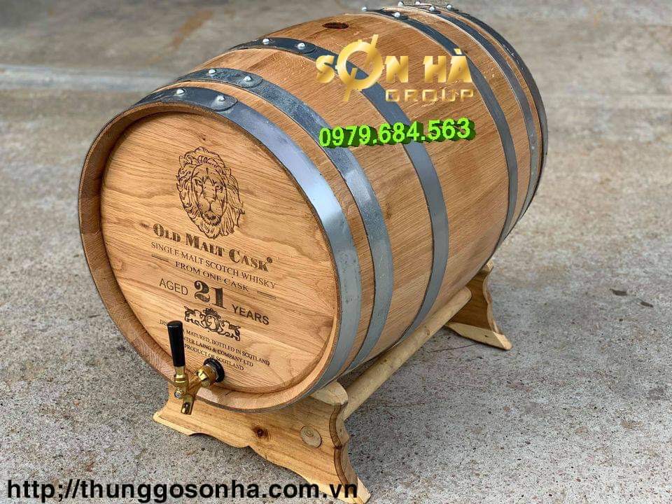 Mua thùng gỗ sồi chất lượng