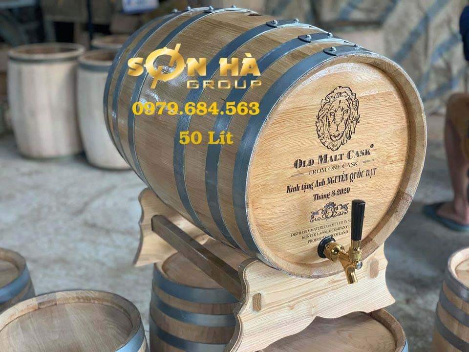 Mua thùng rượu gỗ sồi tại Hà Nội chất lượng hàng đầu
