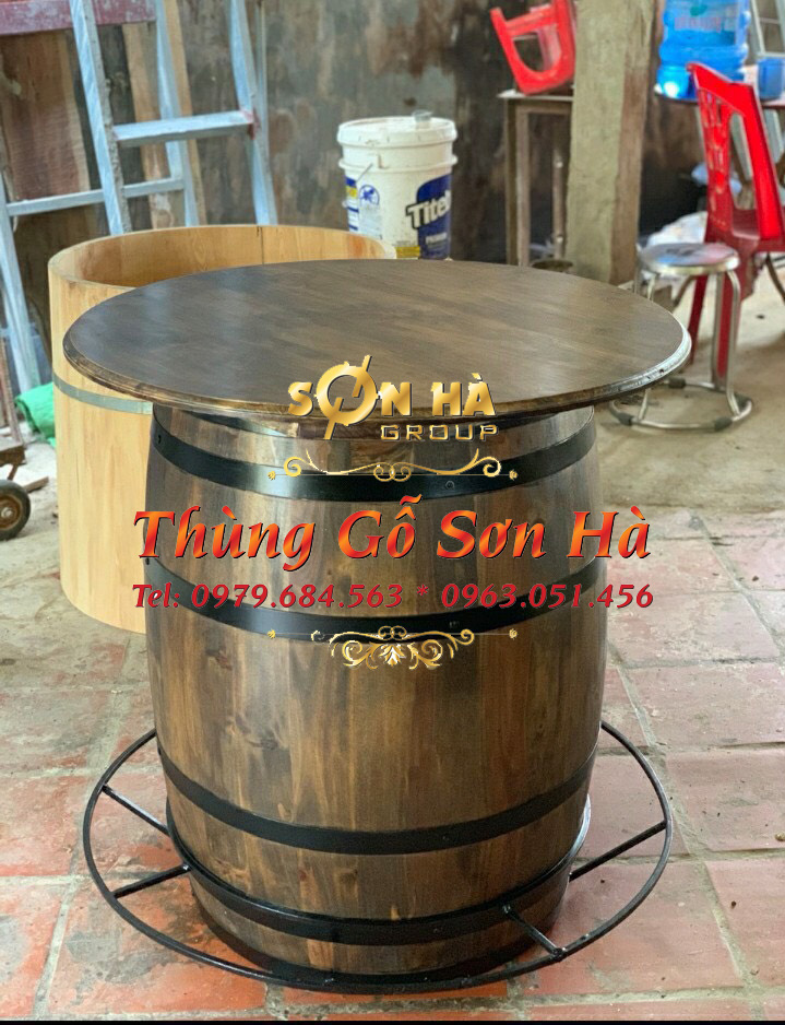 Đặc điểm của thùng gỗ trang trí Biên Hòa