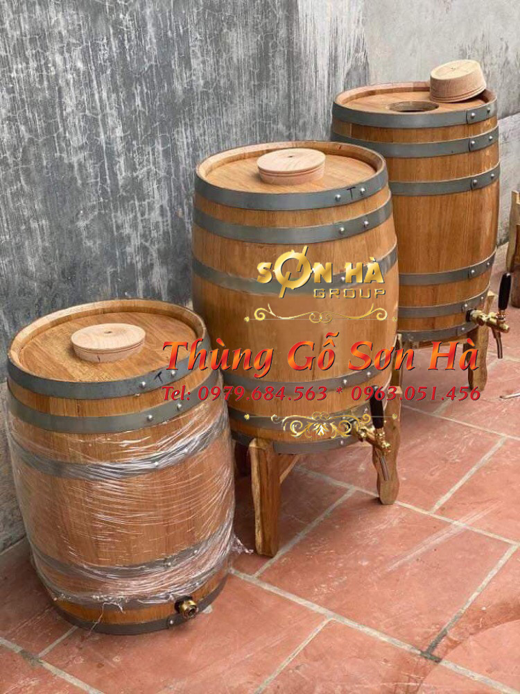 Công dụng của thùng ủ rượu gỗ sồi 300l dáng đứng