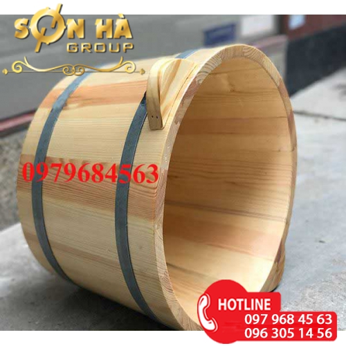 bồn ngâm chân bằng gỗ Bắc Ninh