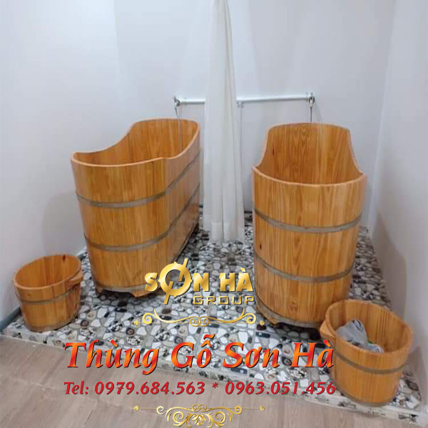 Chọn bồn tắm gỗ Nam Định phù hợp với nhu cầu sử dụng
