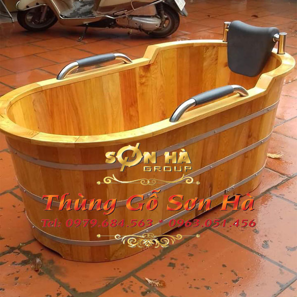 Thùng gỗ Sơn Hà - Địa chỉ bán bồn tắm gỗ uy tín