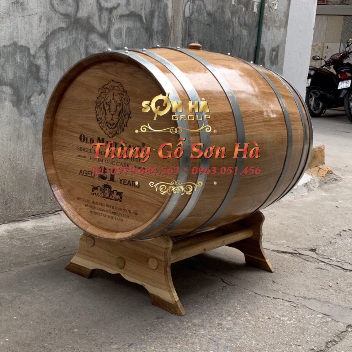 Bật mí địa chỉ mua thùng  rượu gỗ sồi Hà Nội
